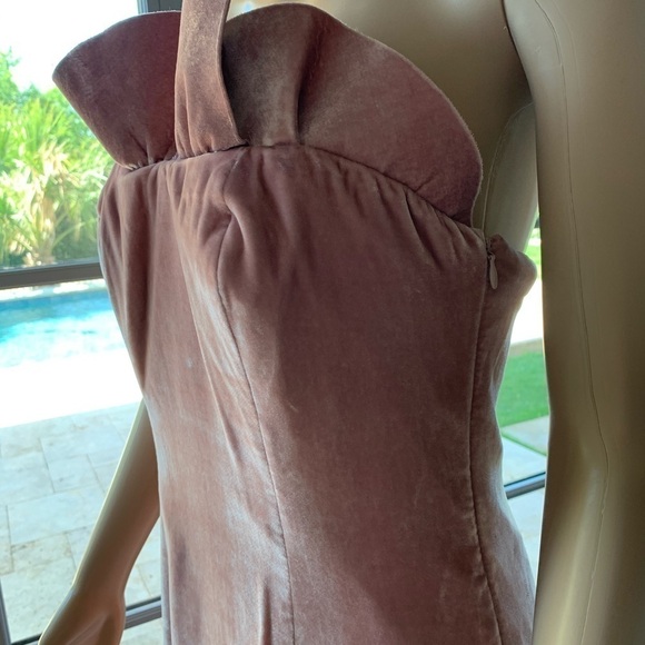 CINQ A SEPT Marceau Mauve Cocktail Dress - Picture 5 of 12